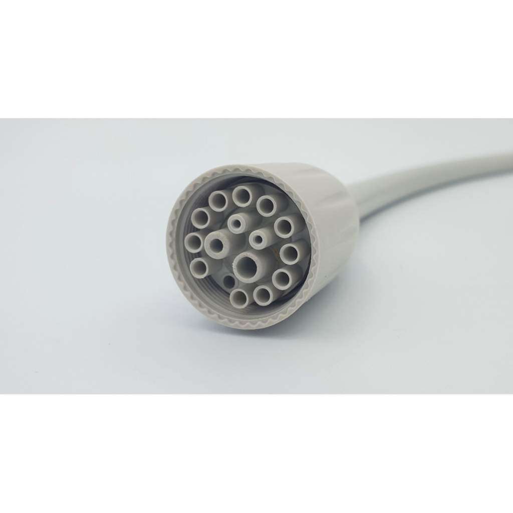 Luzzani ® Minilight 3F Spritze abgwewinkelt Schlauch 1200 mm Farbe RAL 7035 für Anthos Einheiten ®