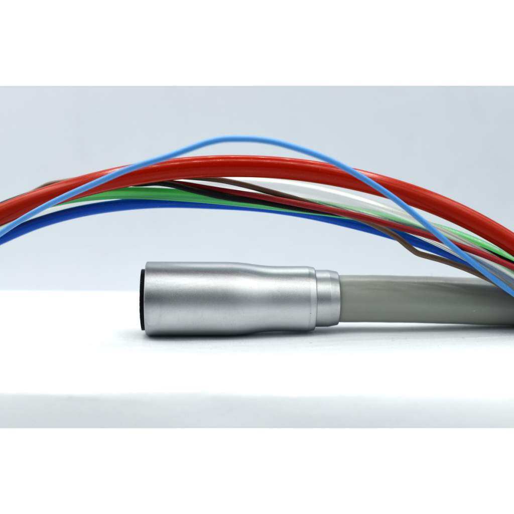 Bien Air MC3 Motorschlauch drehbar, hellgrau RAL 9002, offene Enden