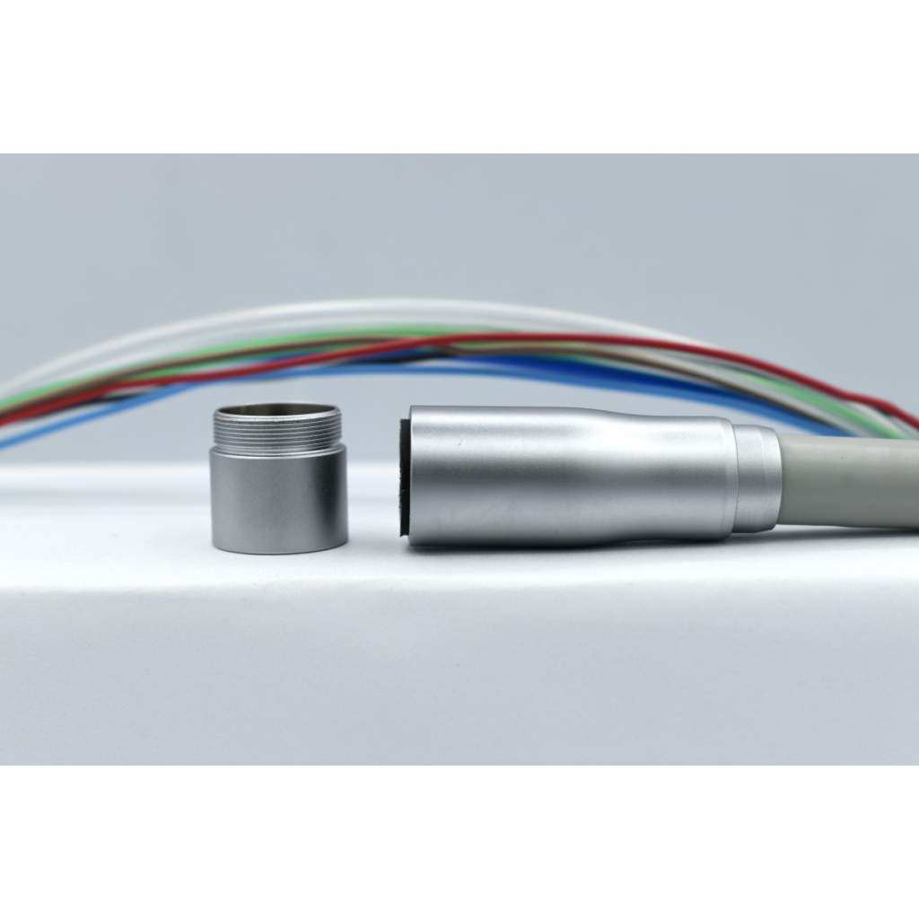 NSK M40 Motorschlauch, drehbar, hellgrau RAL 9002, offene Enden