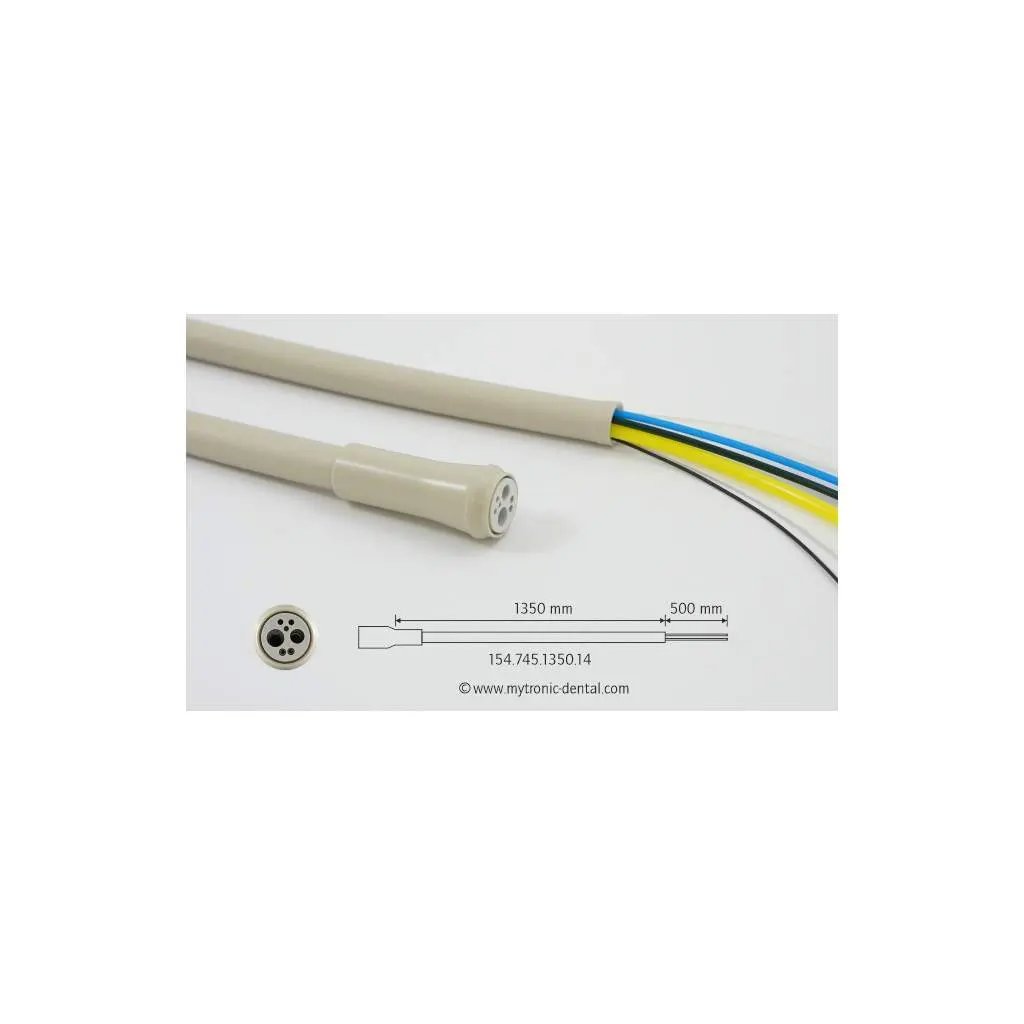 Luftmotor-/Turbineschlauch 4-Loch/mit Licht/ADEC®