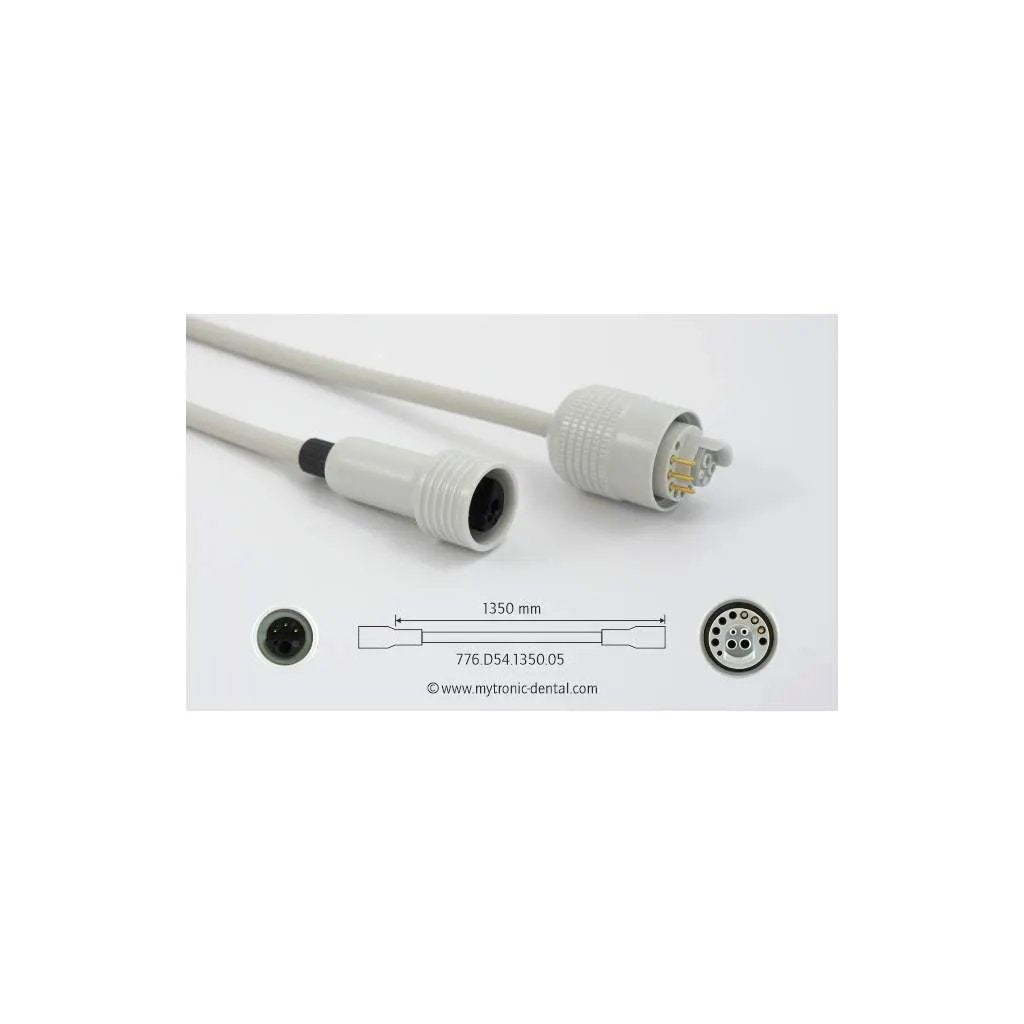 Satelec® T1/Suprasson ZE Schlauch mit Wasserregler Standard Hülse grau 13,7 mm, Multikupplung grau, 1350 mm, grau 7035