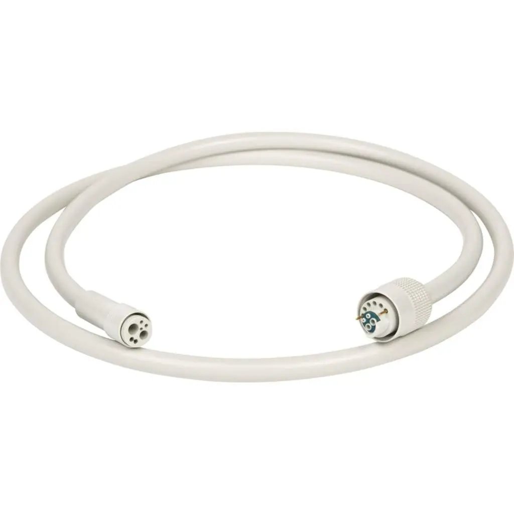 Ultradent lysrørslange, lysegrå, kobling MK, 1,3 m