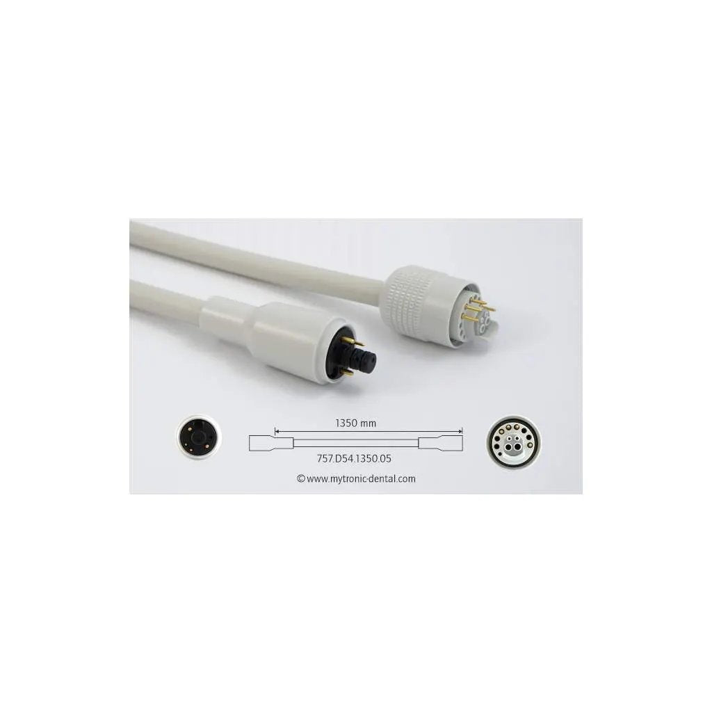 Motorslange Ultradent, Kavo 190/196/200, lysegrå, kobling MK, 1,35 m