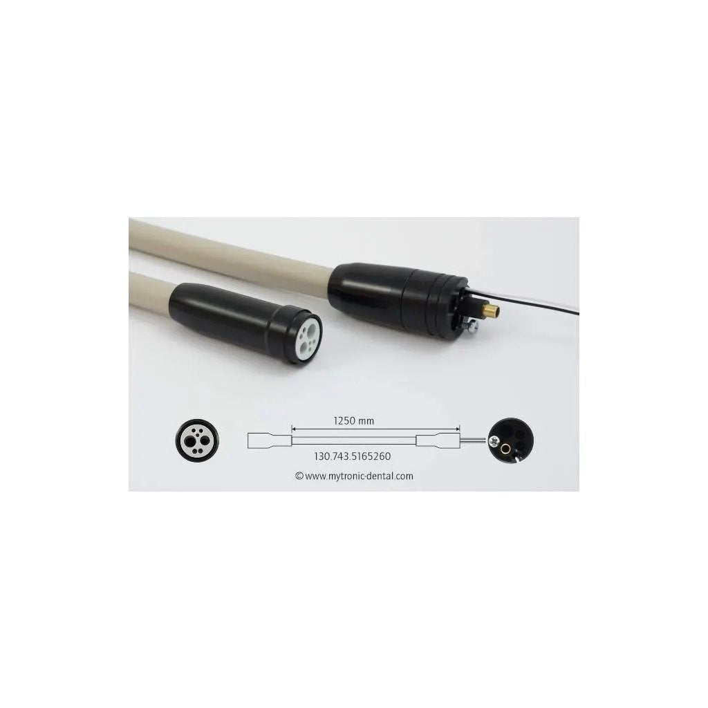 Turbineschlauch 4-Loch mit Licht