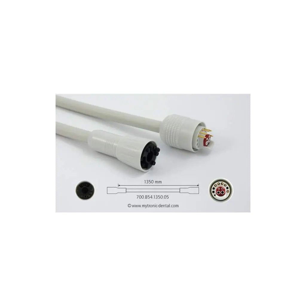 Motorslange Ultradent, KL 700/701/703, lysegrå, kobling MK, 1,3 m