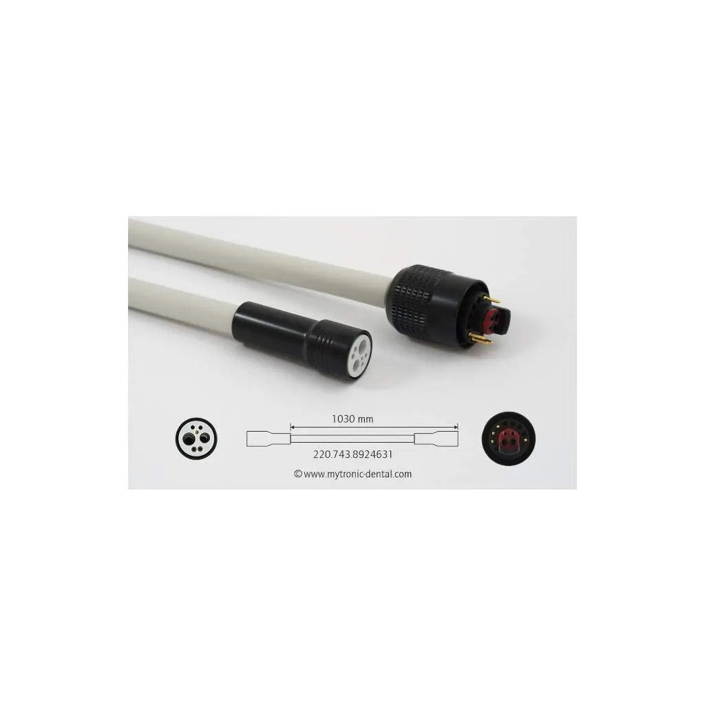 Let turbineslange Sirona grå standardlængde 1030mm